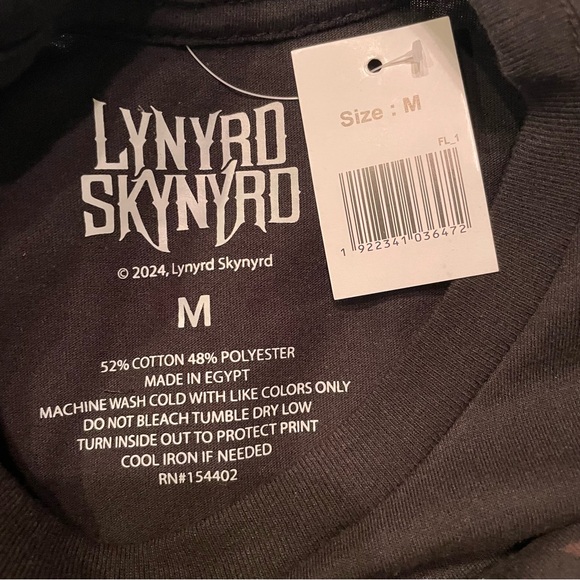 Lynyrd Skynyrd black t-shirt “Support Southern Rock” - Picture 4 of 4